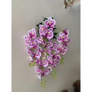 Giò Lan Hồ Điệp Treo Tường 5 Nhánh 💥HÀNG CAO CẤP💥 Hoa Treo Tường Trang Trí Nhà Cửa, Phòng Khách Cực Sang
