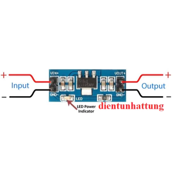 MODULE ASM1117 3.3V, 5V ĐỨNG + NGANG, ỔN ÁP DC-DC GIẢM ÁP 800mA