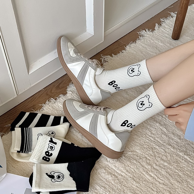 Vớ Tất hình Gấu, BEAR cao cổ Nam Nữ siêu dễ thương và xinh xắn