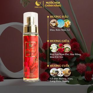 Body Mist Nữ Love Spell Heat 150ML - K3 Perfume