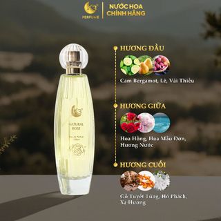 Nước Hoa Nữ Natural Rose 100ML -  K3 Perfume