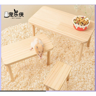 bàn gỗ,Tầng lửng, bàn kê cho hamster, sóc bay thú cưng nhỏ