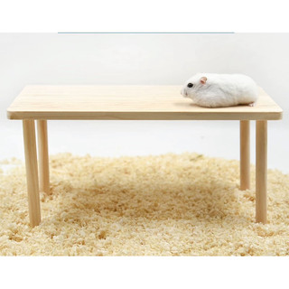 bàn gỗ,Tầng lửng, bàn kê cho hamster, sóc bay thú cưng nhỏ