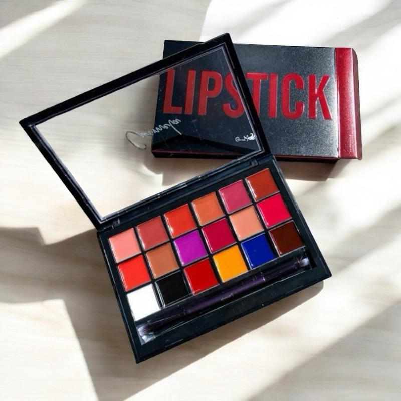 Bảng Son Carmela Amplified Color Matching Lipstick 18 Ô