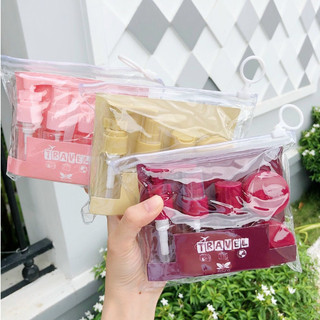 Bộ Chiết Mỹ Phẩm 6 Món Chai Lọ Jary Travel Bottles