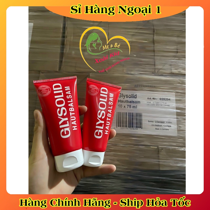[auth] Kem dưỡng ẩm Glysolid Hautbalsam, 100 ml của Đức [Hot]