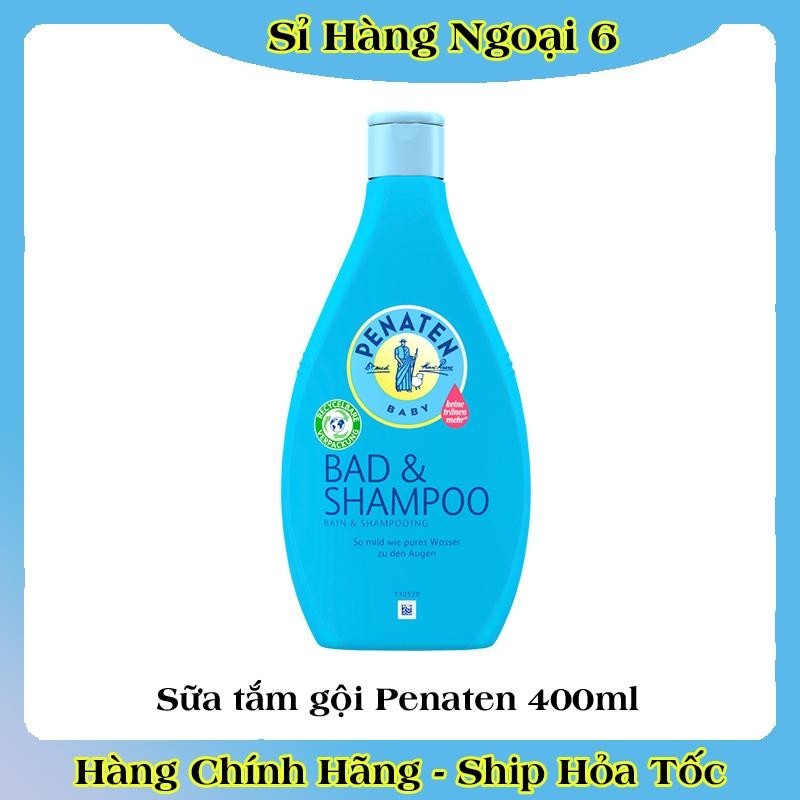 Sữa tắm+ kem dưỡng Penaten của Đức cho bé