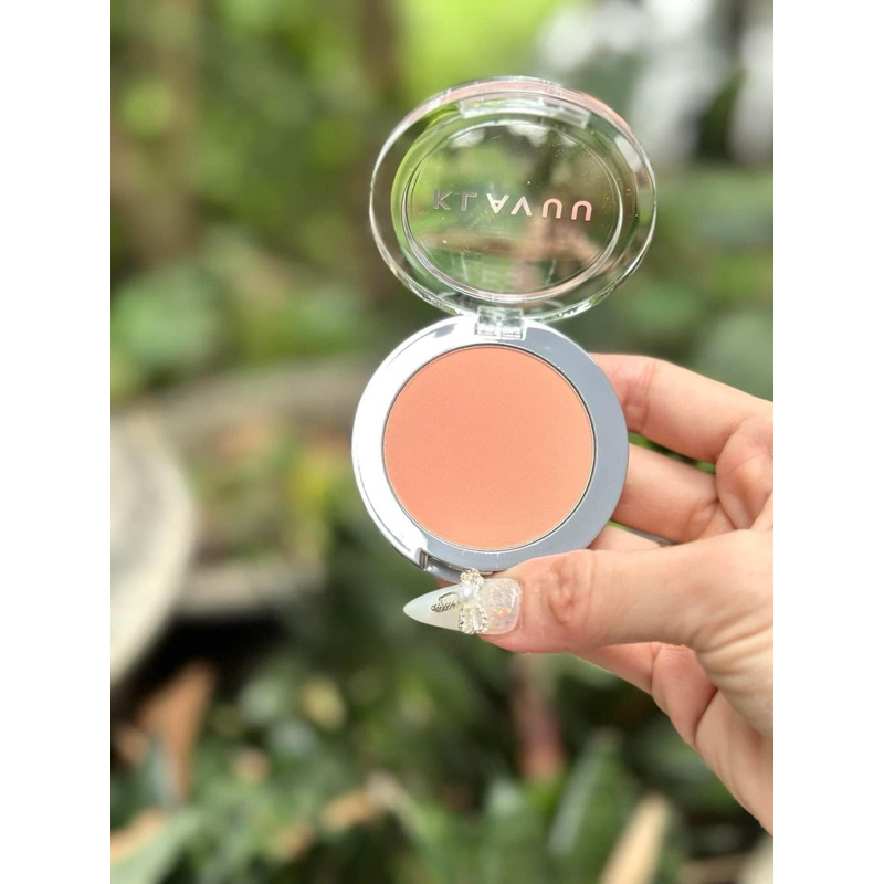 Má hồng Klavuu lỳ, siêu bền chắc, mang lại vẻ rạng rỡ sau khi make up