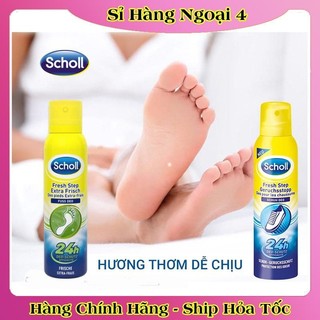 Xịt khử mùi hôi chân và giày Scholl – Nội địa Đức Đủ Bill