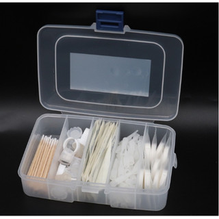 Hộp Nhựa Chia Ngăn Đựng Dụng Cụ Xăm, Đựng Dụng Cụ Nối Mi Nail, Đựng Trang Sức, Phụ Kiện Rất Tiện Lợi