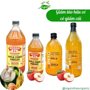 Giấm táo hữu cơ Bragg - Probios - Milan - Organic Apple Cider Vinergar (with the mother)