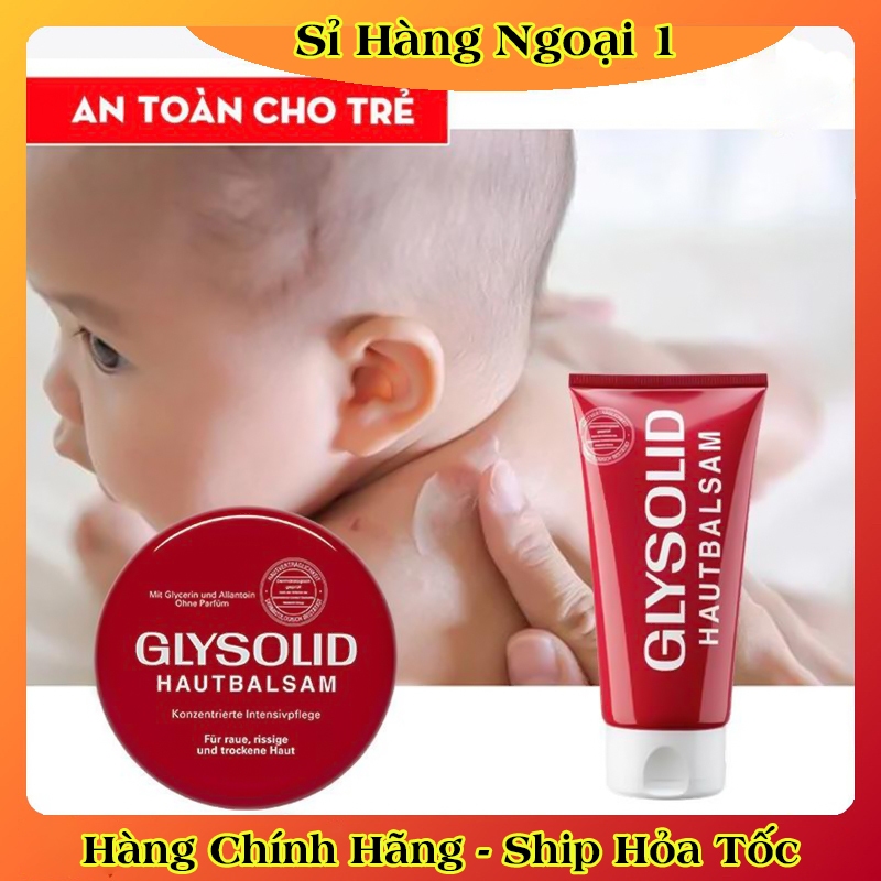 [auth] Kem dưỡng ẩm Glysolid Hautbalsam, 100 ml của Đức [Hot]