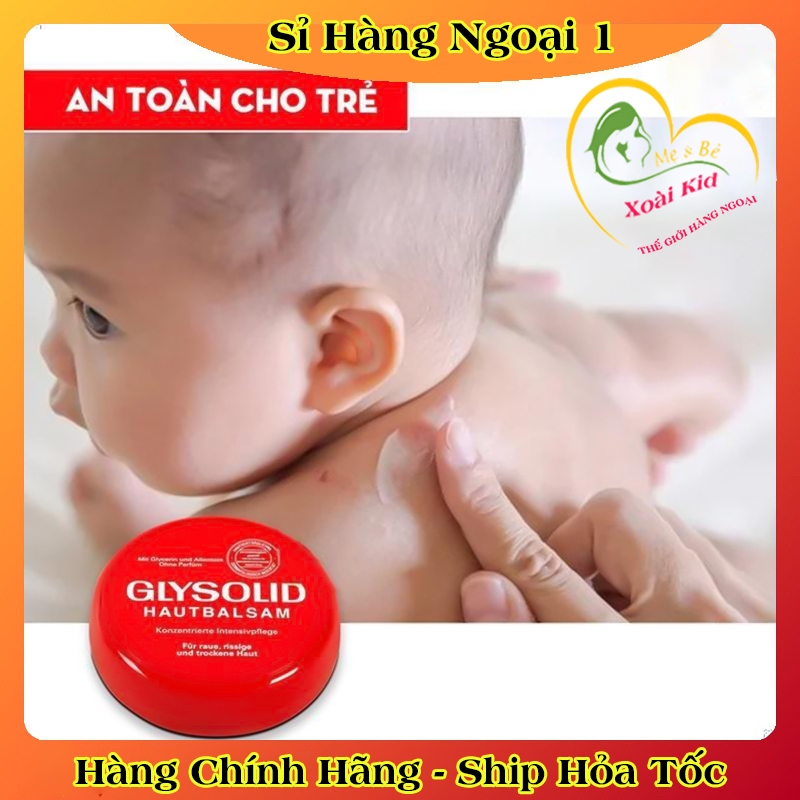 [auth] Kem dưỡng ẩm Glysolid Hautbalsam, 100 ml của Đức [Hot]