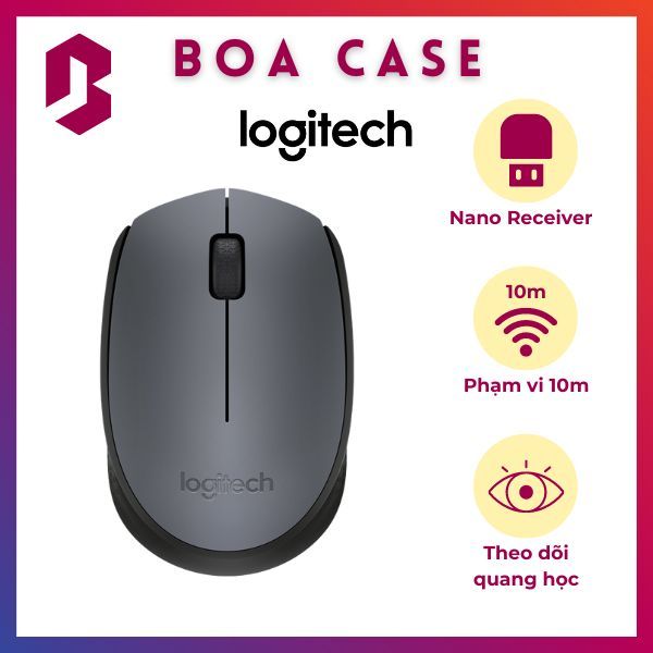 Boa Case - Chuột không dây M170/M185 logitech wireless - USB nhanh nhạy ...