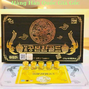 Đông Trùng Hạ Thảo Kanghwa Hàn Quốc Hộp Gỗ 60 Viên, Phòng ngừa tại biến, đột quỵ, bổ phổi và tăng cường sinh lý