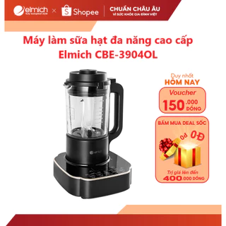[Mã ELBSJBP03 giảm 12% đơn 500K] Máy làm sữa hạt đa năng Elmich CBE-3904OL