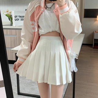 Chân váy xếp ly tennis xòe ngắn xám đen trắng tenis có quần trong bigsize VANISA CV019