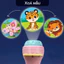 Đồ Chơi Đèn Pin 80 Hình Chiếu GutyKids Full Hình Động Vật, Giao Thông, Trái Cây, Đèn Pin Chiếu Bóng Nhiều Chủ Đề Cho Bé