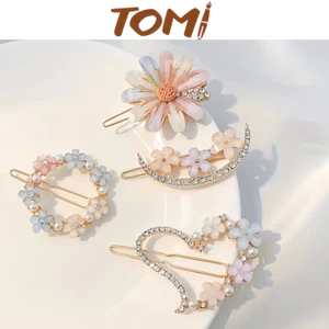 Kẹp Tóc Đính Đá Sang Trọng Tinh Tế TOMI 268