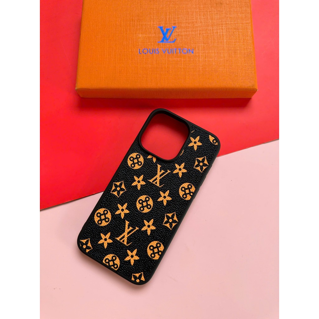 Ốp da iphone  mẫu vàng và mẫu đen