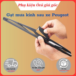 Gạt mưa sau xe, gạt mưa kính hậu xe Peugeot 3008, 5008 gạt mềm silicon, chuẩn theo xe