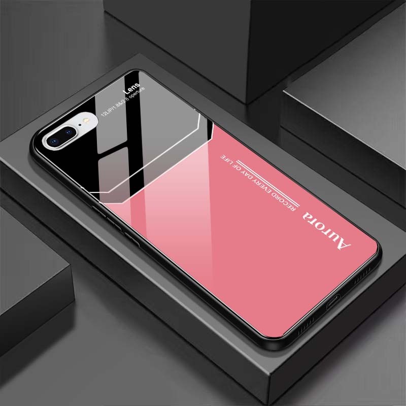 Ốp Lưng IPHONE 7, 8, 7 PLUS, 8 PLUS Mặt Lưng Kính Cường Lực Sáng Bóng