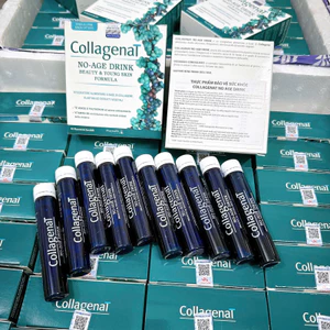 Collagen thuỷ phân chống lão hoá, làm sáng da COLLAGENAT NO-AGE DRINK (hộp 10 ống)