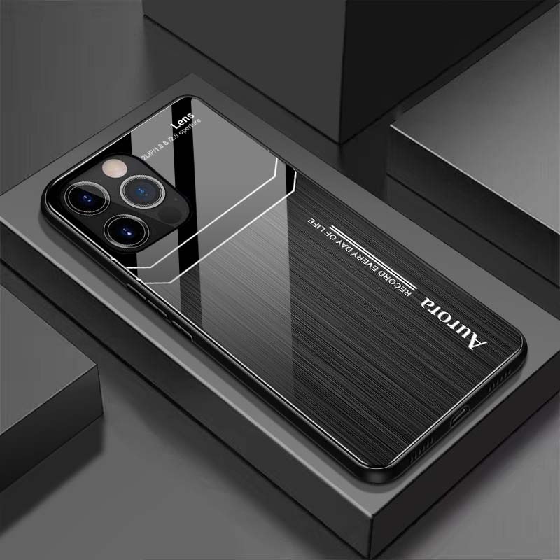 Ốp Lưng IPHONE 14, 14 PLUS, 14 PRO, 14 PROMAX Mặt Lưng Kính Cường Lực Sáng Bóng