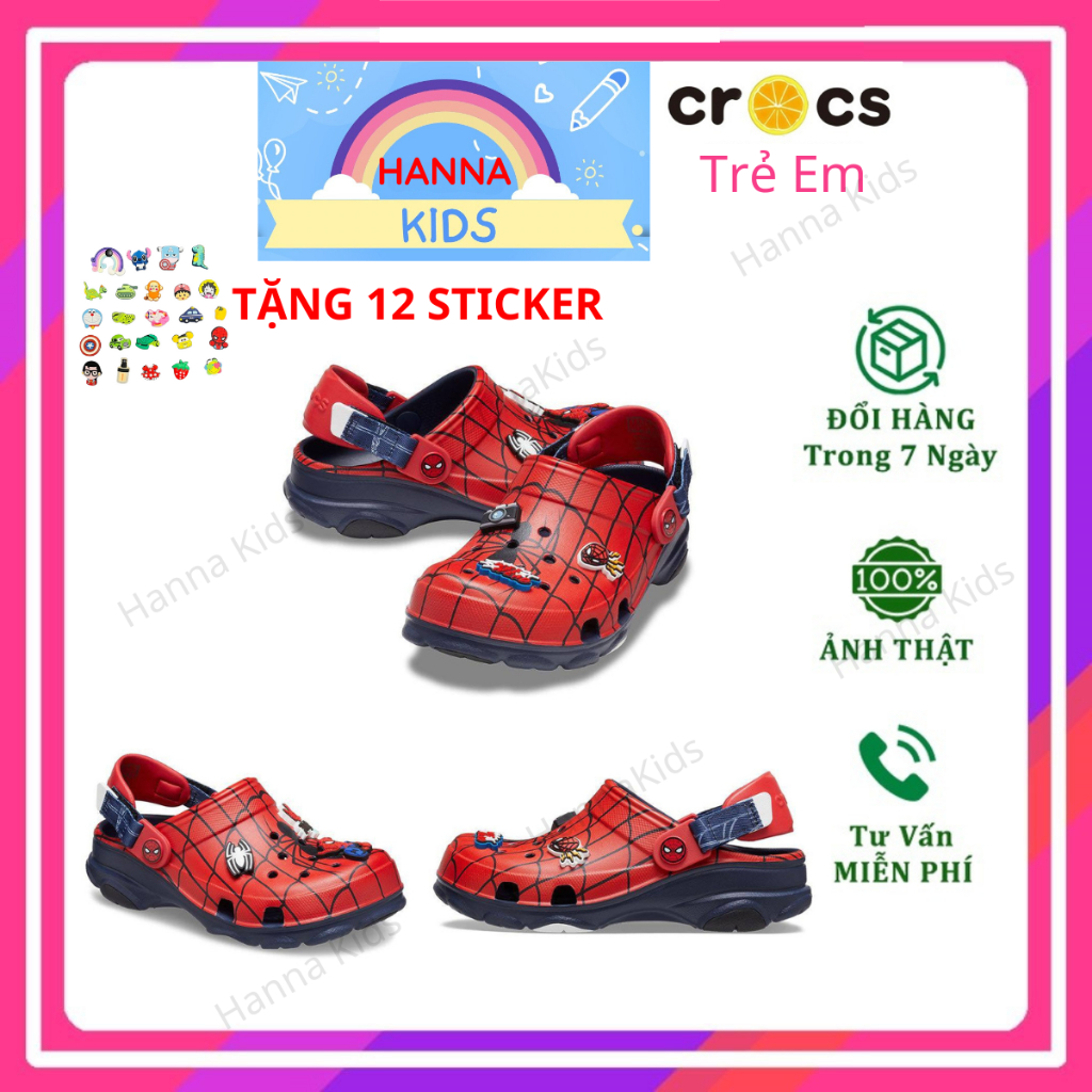 MẪU MỚI 2024 -Dép Cross cho bé trai trẻ em Sục Crocs Classic HannaKids ...