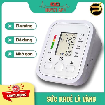 Máy Đo Huyết Áp Nhịp Tim Điện Tử Bắp Tay Tự Động WHO Phiên Bản Cao Cấp -Chính hãng-mini-shop.khodogiadung