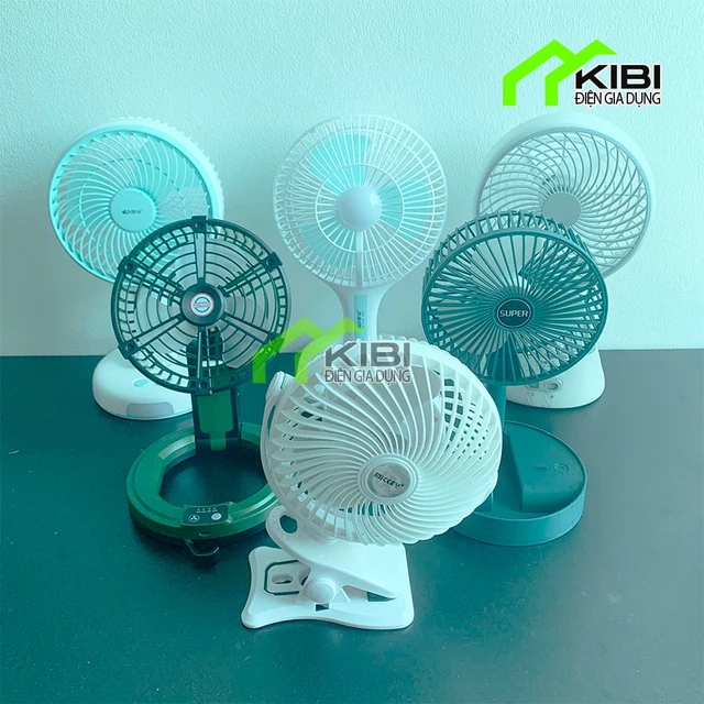 Quạt sạc tích điện, quạt tích điện cầm tay giá rẻ