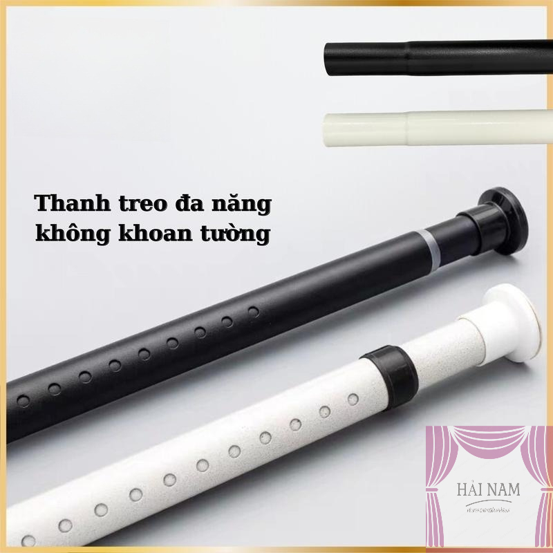 Thanh treo rèm cửa , cây treo đồ đa năng không cần khoan đục, dễ sử ...