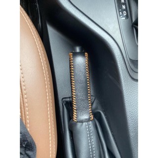 Combo bọc da cần số phanh tay xe Ford Escape số tự động( Khách hàng nhắn shop xin tên xe đời xe)
