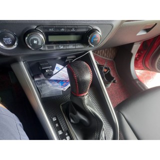 Bao da bọc cần số xe Toyota Veloz, Raize, Avanza số tự động (khách nhắn shop xin tên xe đời xe)