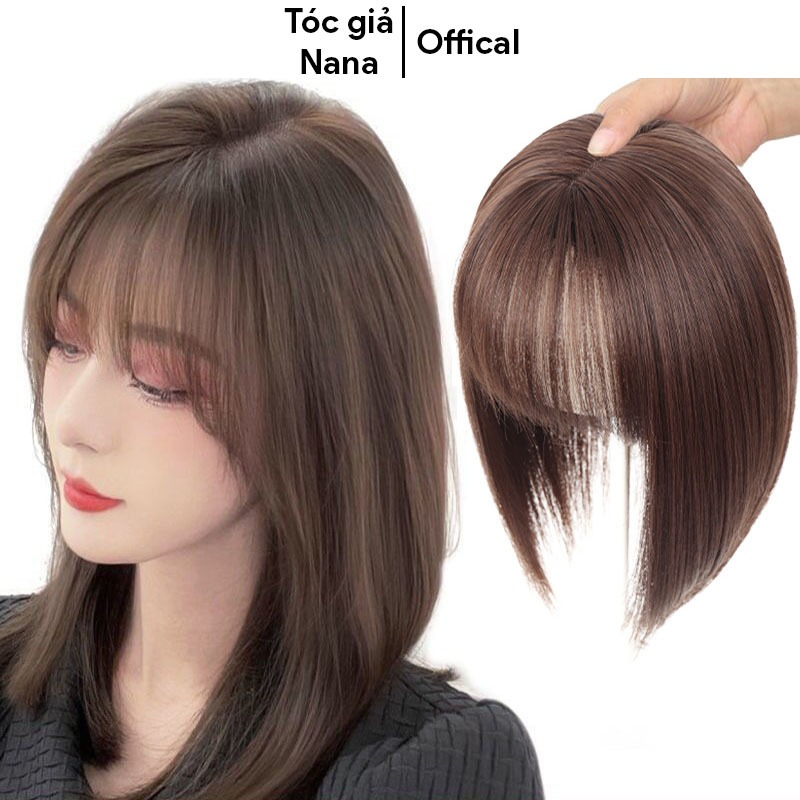 Tóc giả che hói mái thưa 25cm 35cm N210 | Shopee Việt Nam