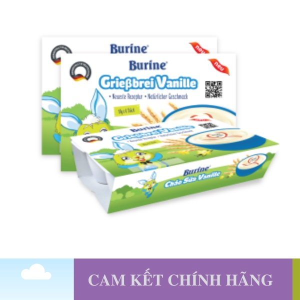 Cháo sữa burine pudding đủ vị cho bé ăn dặm - hanzo2009