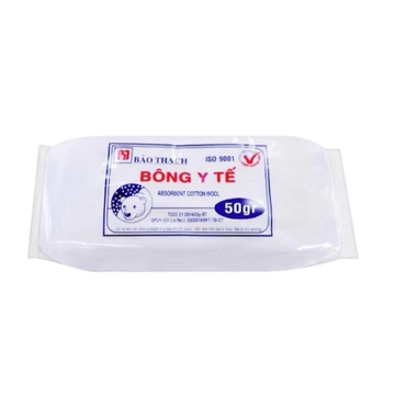 Bông gòn y tế Bảo Thạch 25g, 50g,100g