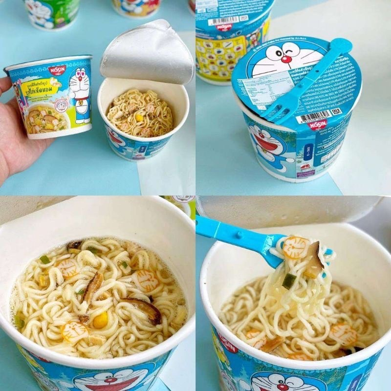 Mì tôm Doremon Thái Lan cho bé hộp 40gr