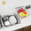Rổ gác bồn rửa chén bát inox Senhome co dãn 2 đầu