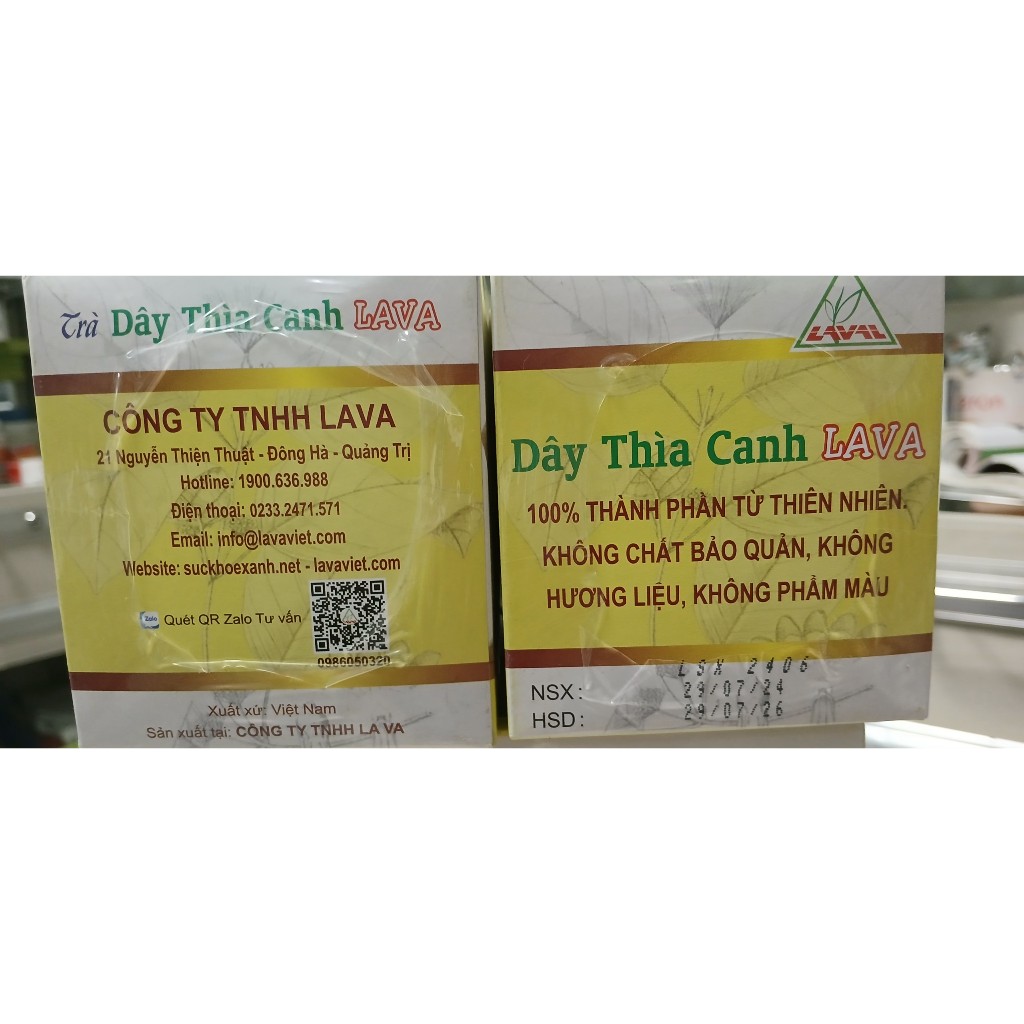 TRÀ DÂY LAVA DÙNG CHO NGƯỜI BỊ BỆNH DẠ DÀY