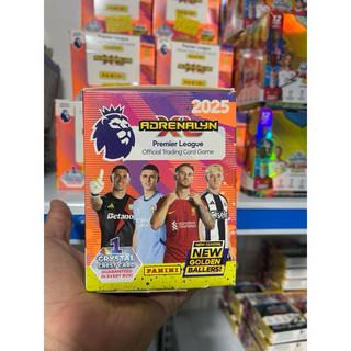 [ Full Box ] Hộp Thẻ cầu thủ bóng đá Panini Adrenalyn Premier League 2025 24/25( Full Box 400 Thẻ )