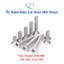 Bu Lông Inox 304 Đầu Bằng M6 (Đầu Côn) - Vít Bake Đầu Col Inox Siêu Bền, Chống Gỉ Sét, Đủ Size 10mm - 50mm🔩