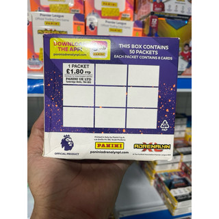 [ Full Box ] Hộp Thẻ cầu thủ bóng đá Panini Adrenalyn Premier League 2025 24/25( Full Box 400 Thẻ )