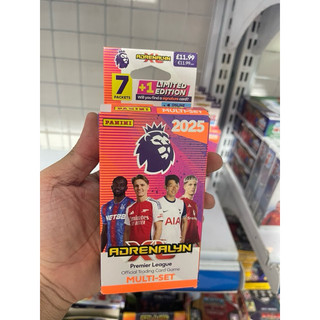 [ Multi Set ] Hộp chứa Gói Thẻ Multi Set Panini Adrenalyn XL Permier League  2025 24/25( 58 Thẻ )