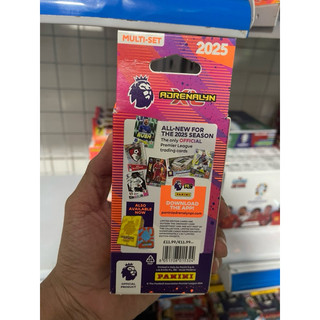 [ Multi Set ] Hộp chứa Gói Thẻ Multi Set Panini Adrenalyn XL Permier League  2025 24/25( 58 Thẻ )