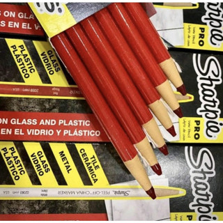 -Chì đá Sharpie (saphia) màu đỏ, màu đen, màu trắng vẽ chân mày, chì phẩy sợi chân mày