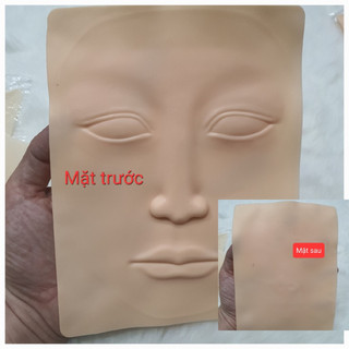 -Da giả 3d dùng luyện tập phun xăm hoặc luyện tập chuẩn bị cho các cuộc thi phun xăm