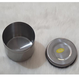 -Hũ inox phun xăm, hàng chất lượng