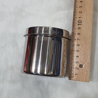 -Hũ inox phun xăm, hàng chất lượng