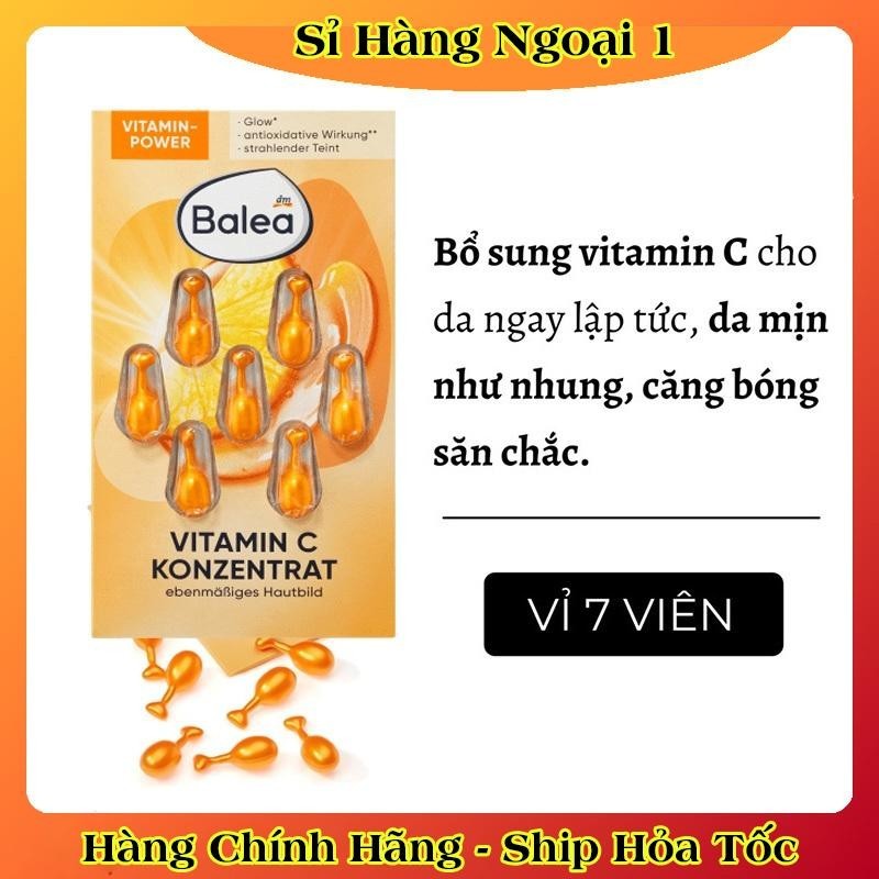 Viên nang serum Balea của Đức -Date mới nhất đủ bill